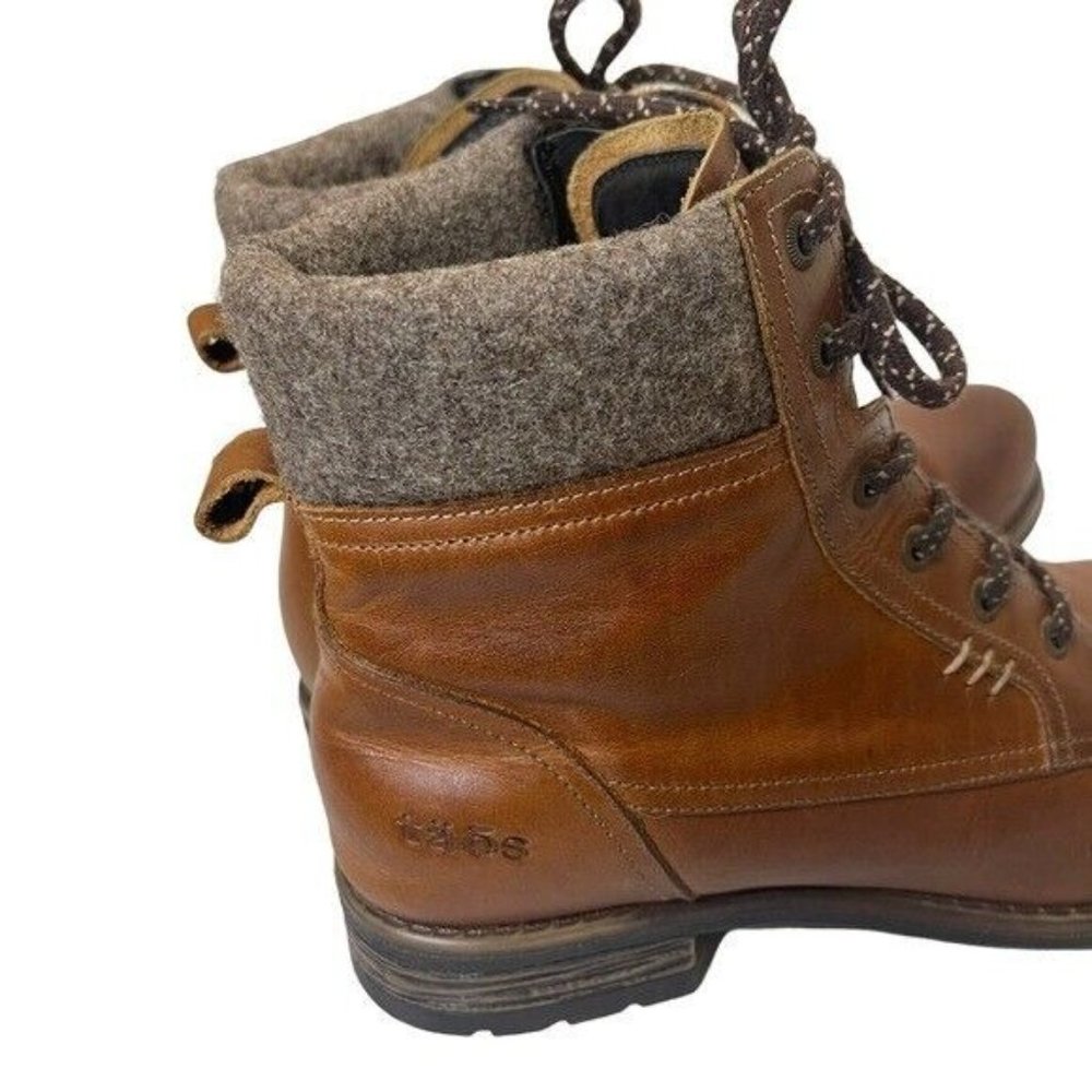 Taos Cutie Women’s  Brown Leather Hiking Gorpcore Size 8.5 - Picture 4 of 12